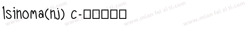 lsinoma(nj) c字体转换